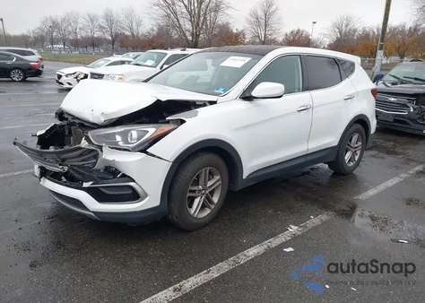 2017 Hyundai Santa Fe Sport 2.4L from USA, damaged, VIN 5NMZT3LB4HH034385